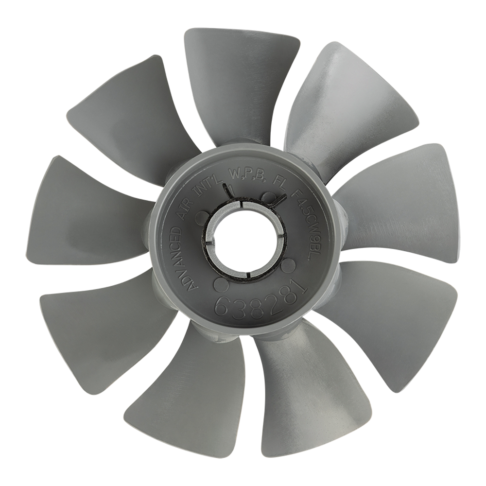 Ventilador cinzento Thomas 2650 e 2660 - 3/4