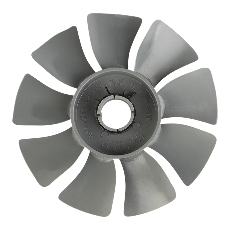 Ventilador cinzento Thomas 2650 e 2660 - Veio de 3/4" 638281