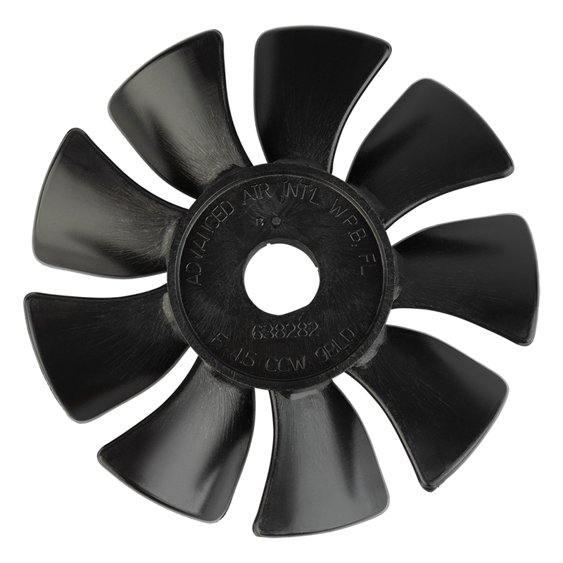 Thomas 2650 e 2660 Ventilador Preto - Veio de 3/4" 638282