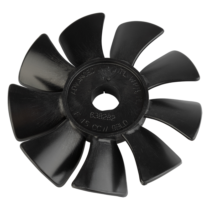 Thomas 2650 e 2660 Ventilador Preto - Veio de 3/4" 638282