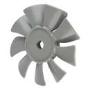 Ventilador cinzento Thomas 2650 e 2660 - veio de 1/2" 638423