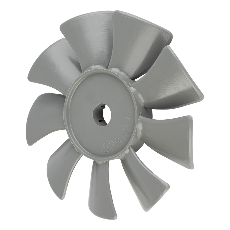 Ventilador cinzento Thomas 2650 e 2660 - veio de 1/2" 638423