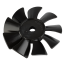 Ventilador preto Thomas 2650 e 2660 - veio de 1/2" 638424