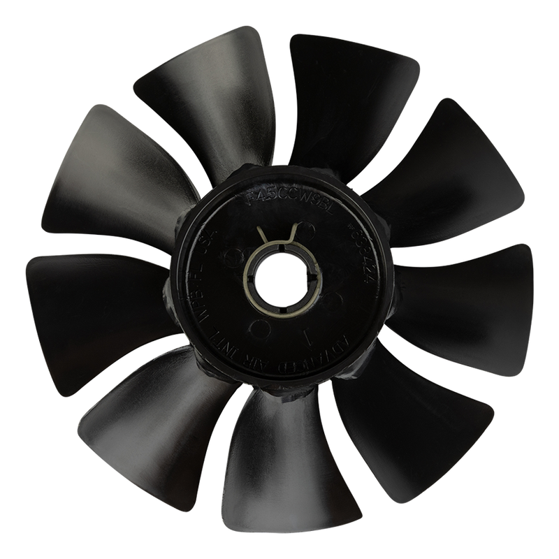 Ventilador preto Thomas 2650 e 2660 - veio de 1/2" 638424