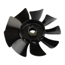Ventilador preto Thomas 2650 e 2660 - veio de 1/2" 638424